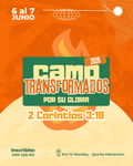INSCRIPCIÓN CAMPAMENTO TRANSFORMADOS POR SU GLORIA.